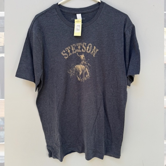 BRAND NEW Stetson Graphic Tee in Large - Picture 4 of 6